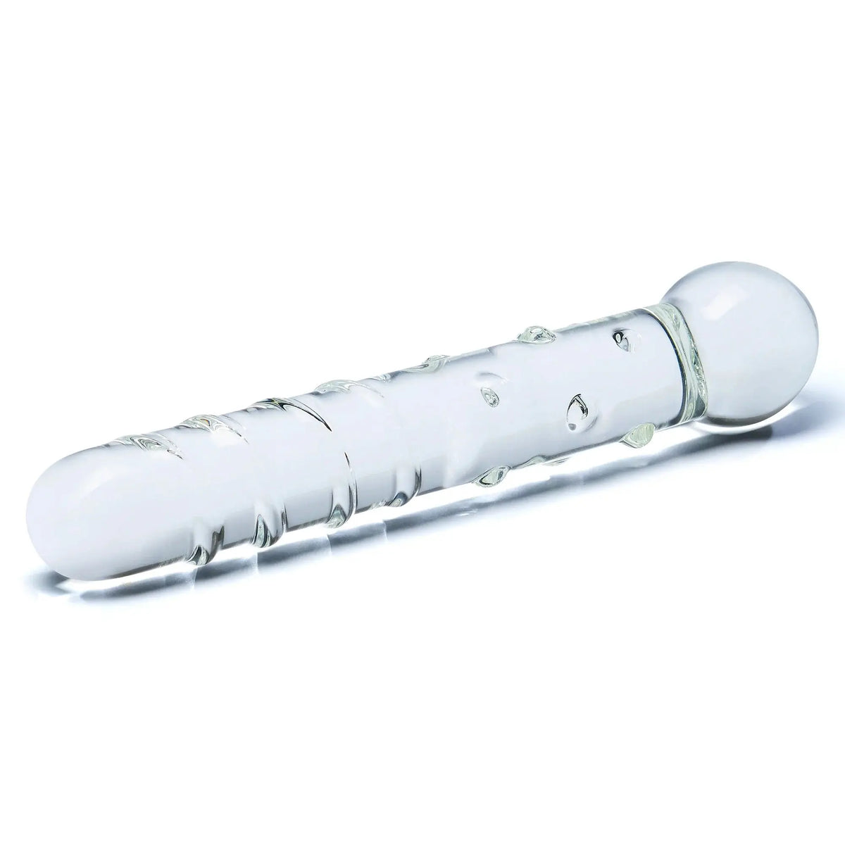 Callisto Clear Glass Dildo – borosilicate glass | Fu'Cha Exotics