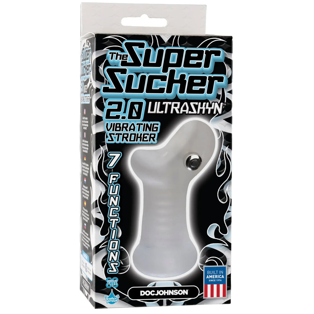 The Super Sucker Masturbator 2.0 - Clear – body-safe materials | Fu'Cha Exotics
