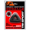 Tri-Sport 3-Ring 3-Sized Cock and Ball Sling - Black