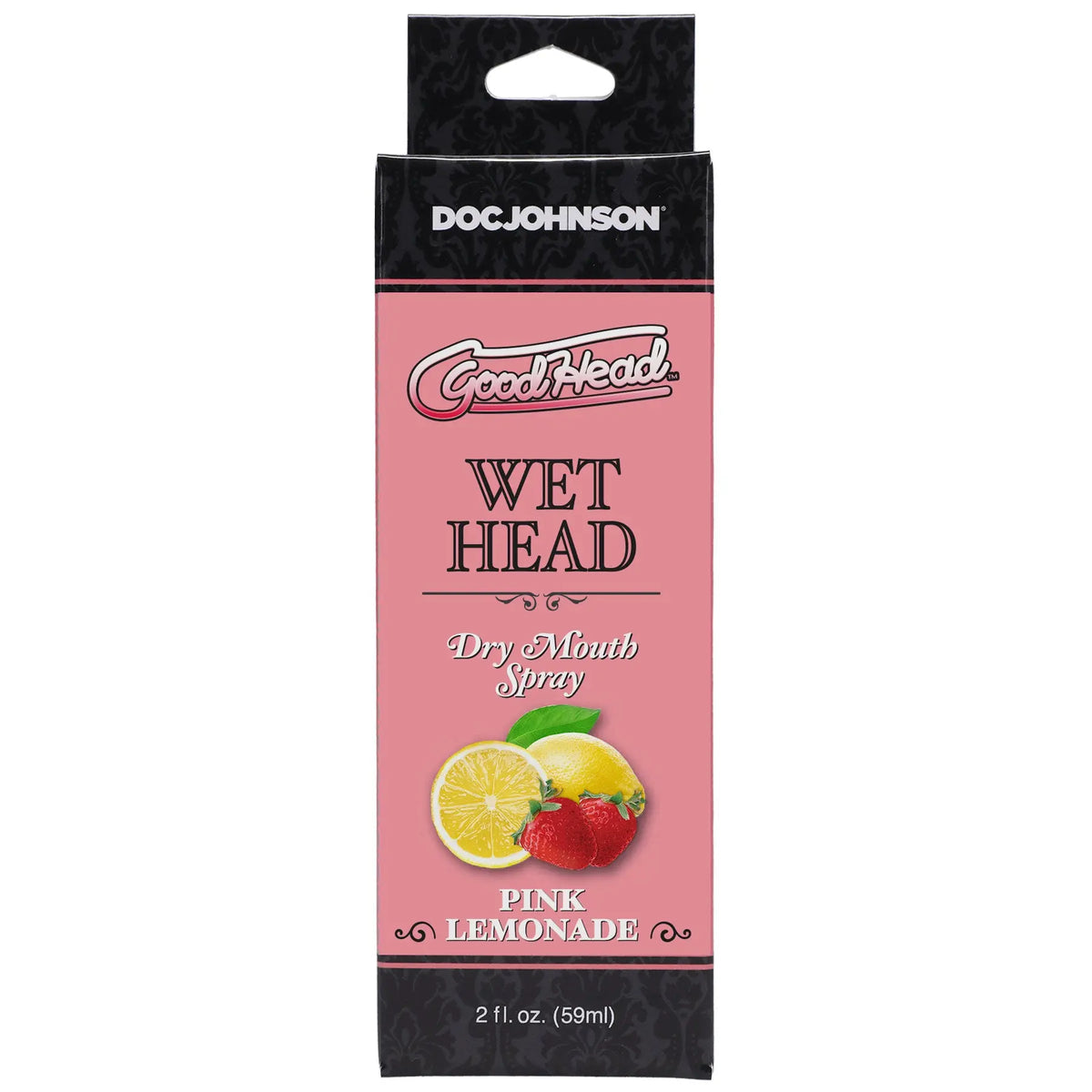 Goodhead - Wet Head - Dry Mouth Spray - Pink Lemonade - 2 Fl. Oz. (59ml) – body-safe materials | Fu'Cha Exotics
