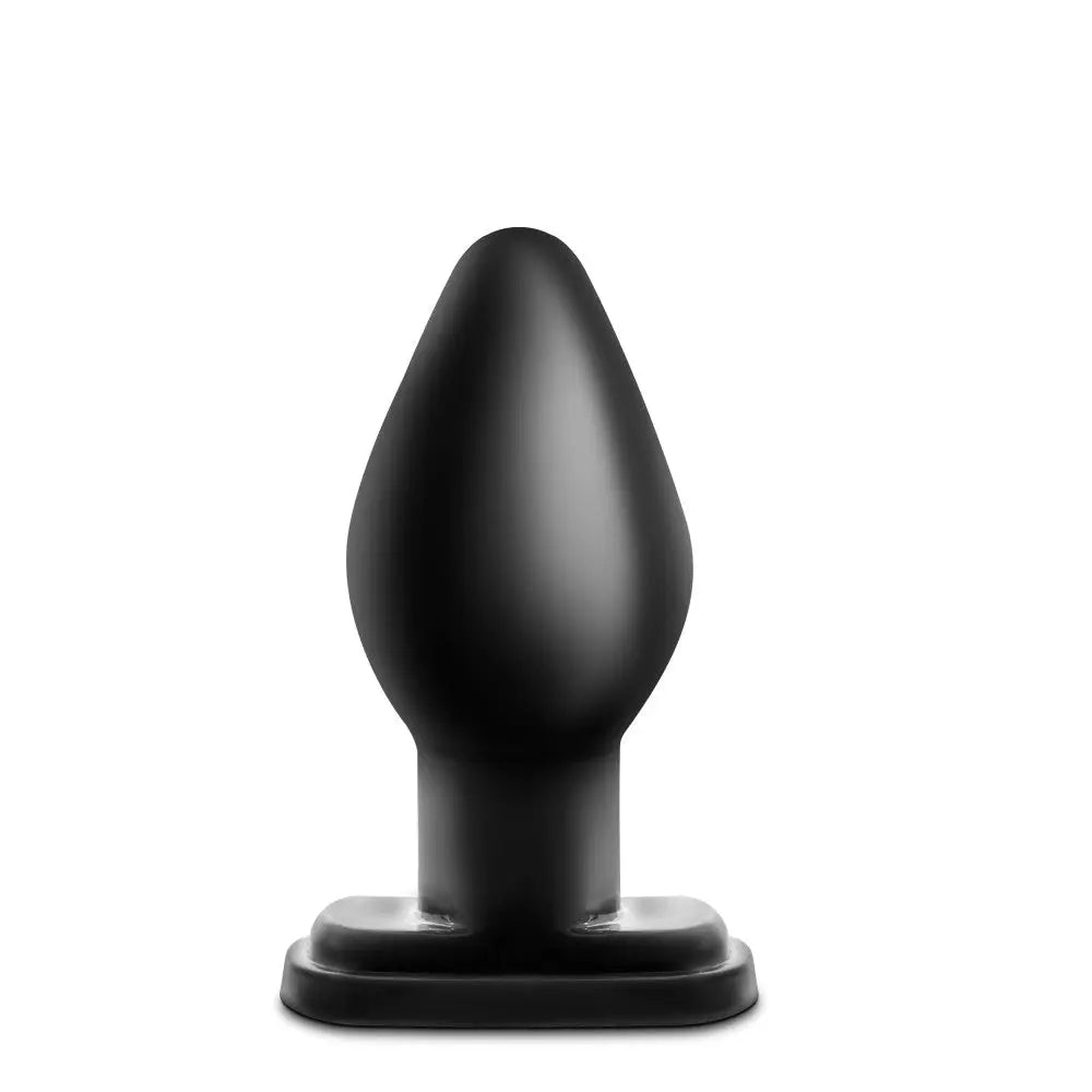Anal Adventures - XL Plug - Black – body-safe materials | Fu'Cha Exotics