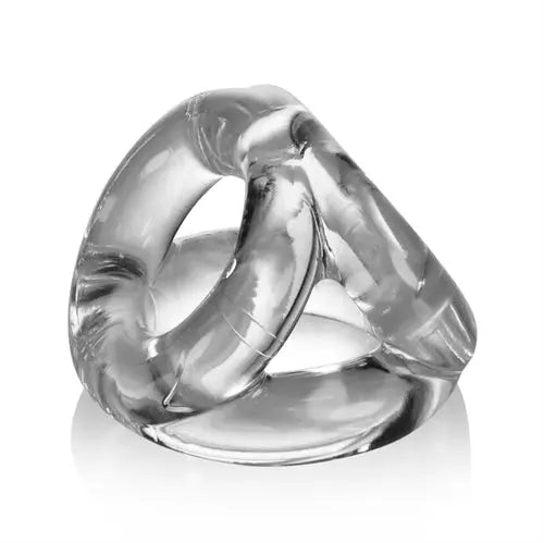 Tri Sport 3 Ring Sling Atomic Jock - Clear – body-safe materials | Fu'Cha Exotics