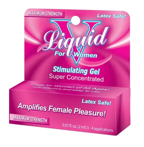Liquid v for Women 1 Packet Box – body-safe silicone | Fu'Cha Exotics