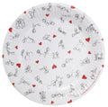 Stick Figure Style 7 Inch Plates - 8 Pack