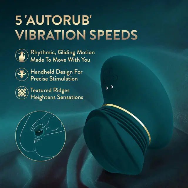 The Blush Collection Riana - Dark Teal – body-safe materials | Fu'Cha Exotics