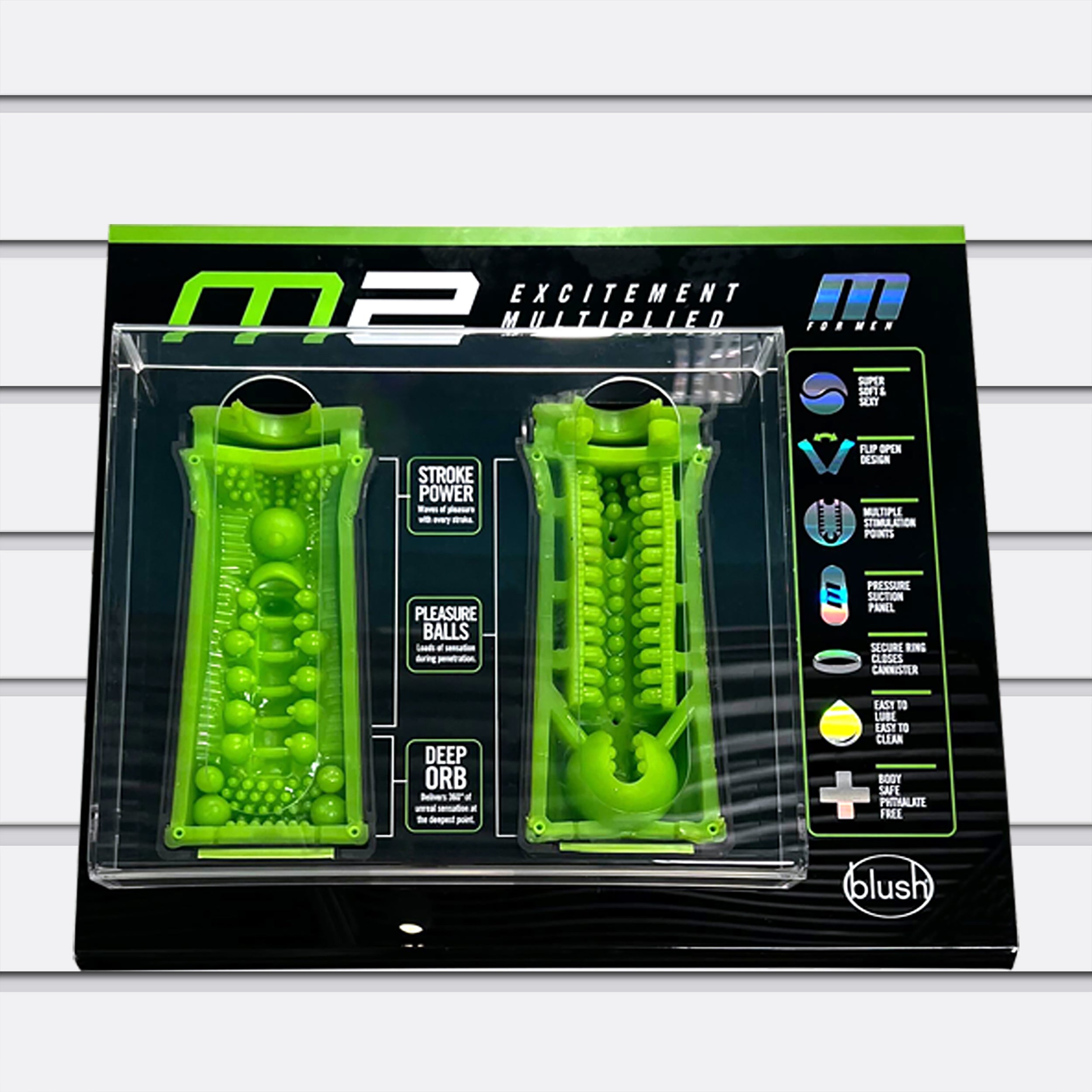 M for Men - M2 Tester - Wall and Counter Display  Unit