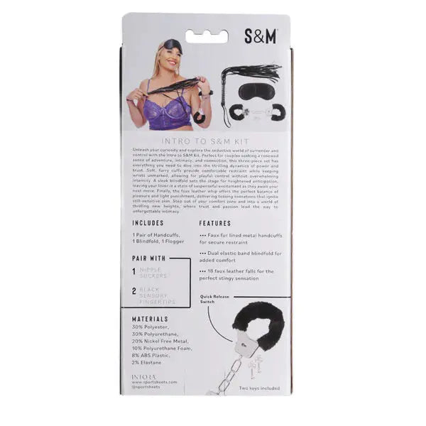 Sex and Mischief Intro to Sex and Mischief Kit - Black – body-safe materials | Fu'Cha Exotics