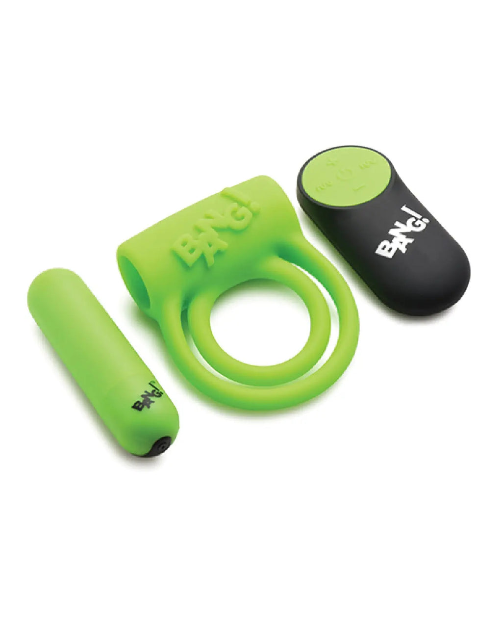 Glow in the Dark Cock Ring - Green – body-safe materials | Fu'Cha Exotics