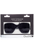 Shiny Eyemask for Naughty Pleasure - Black