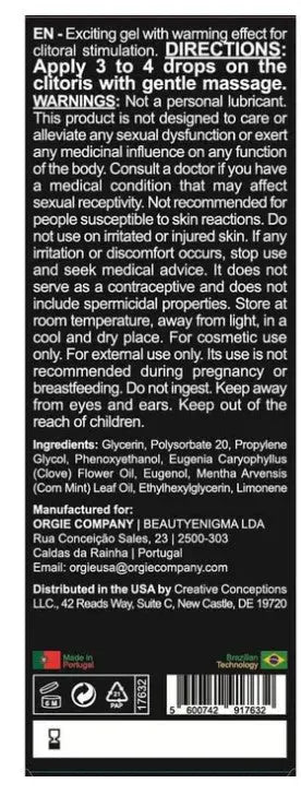 Orgasmic Drops 1oz Clitoral Arousal Serum – body-safe materials | Fu'Cha Exotics