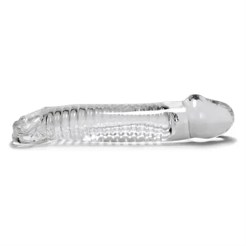 Muscle Smooth Cocksheath Atomic Jock - Clear – body-safe silicone | Fu'Cha Exotics
