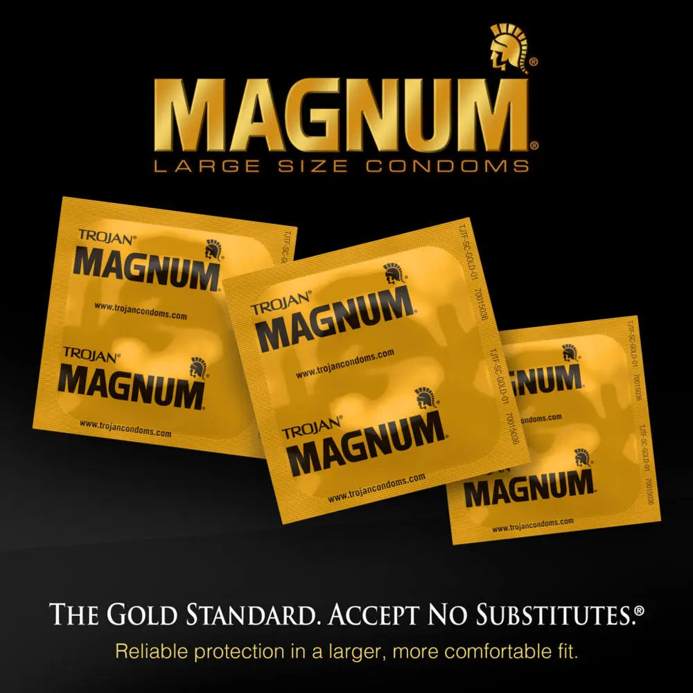 Trojan Magnum XL - 3 Pack – body-safe materials | Fu'Cha Exotics