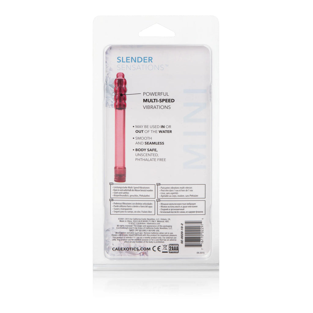 Slender Sensations - Red – body-safe materials | Fu'Cha Exotics