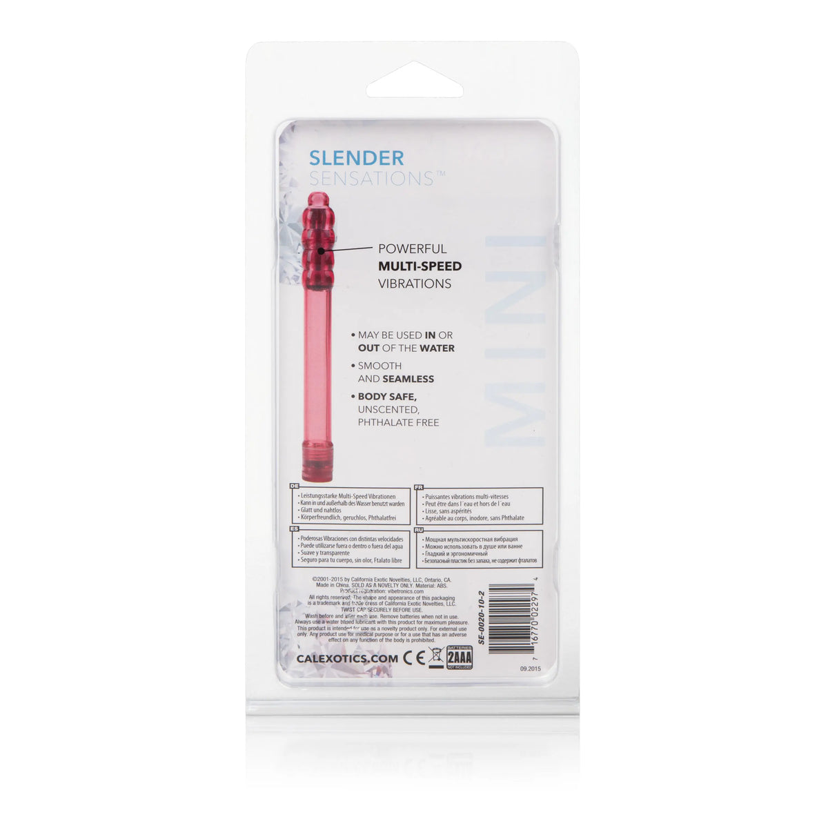 Slender Sensations - Red – body-safe materials | Fu'Cha Exotics
