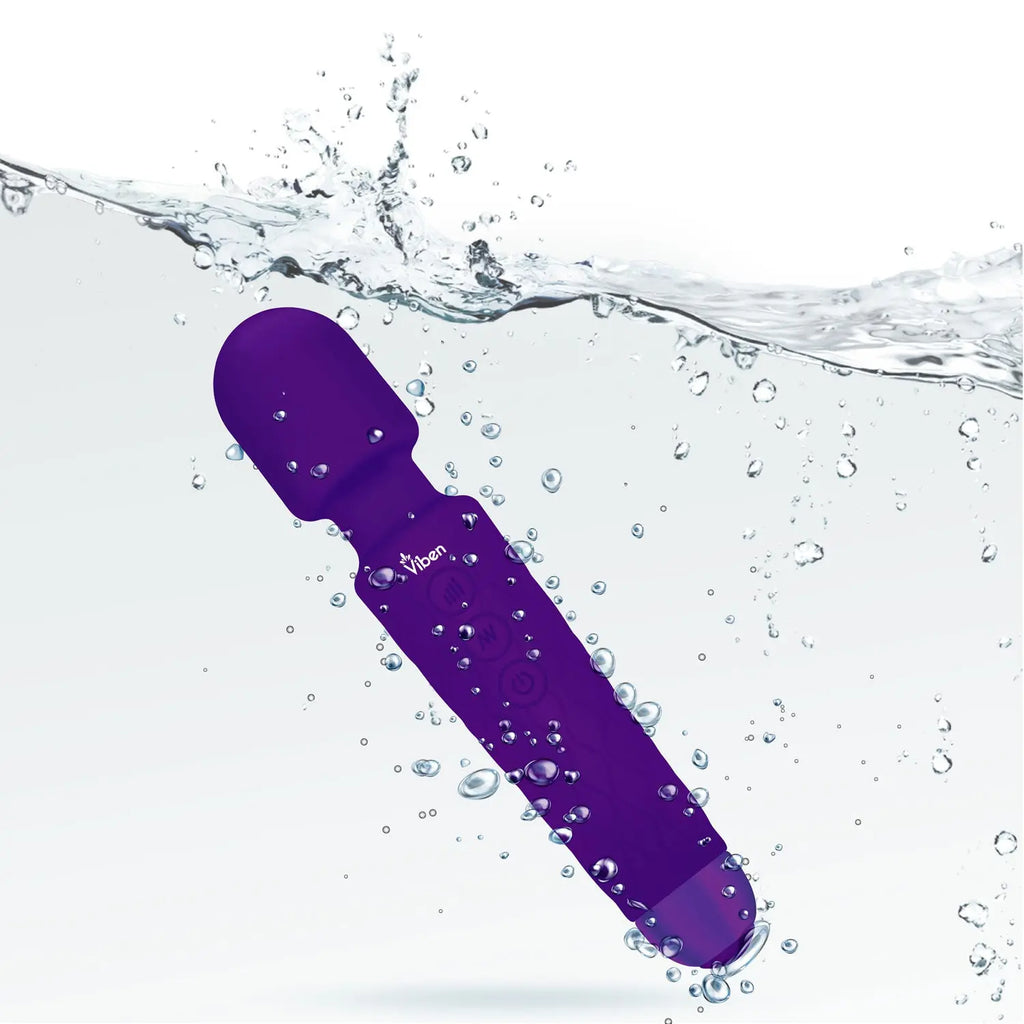 Tempest Wand Massager - Violet – body-safe materials 20 vibration modes | Fu'Cha Exotics