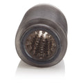 Colt vibrating stroker sleeve with textured end opening