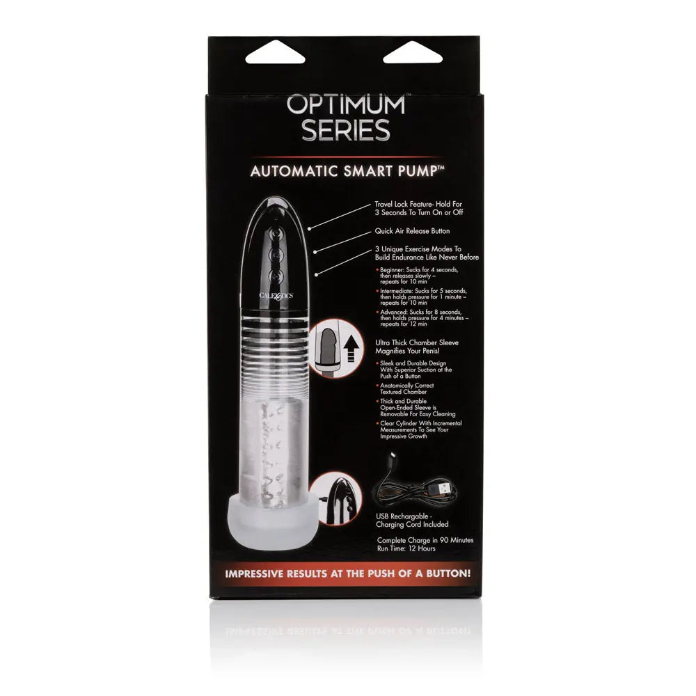 Optimum Series Automatic Smart Pump – body-safe materials suction stimulation | Fu'Cha Exotics