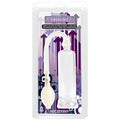 Clear penis pump in blister packaging with pump cylinder and base seal