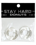 Stay Hard Donuts - 2 Pack - Clear