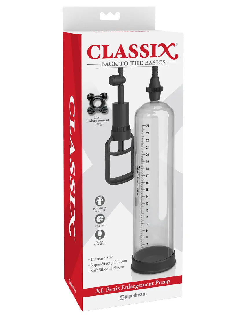 Classix XL Penis Enlargement Pump – body-safe materials | Fu'Cha Exotics