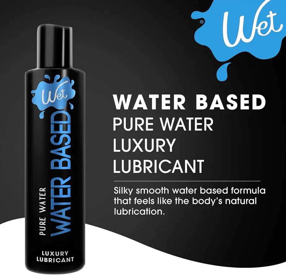 Wet Original Water Based Lubricant- 1 Fl Oz – body-safe materials | Fu'Cha Exotics