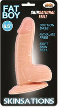 Pink 6.5-inch suction base dildo with curved L shape
