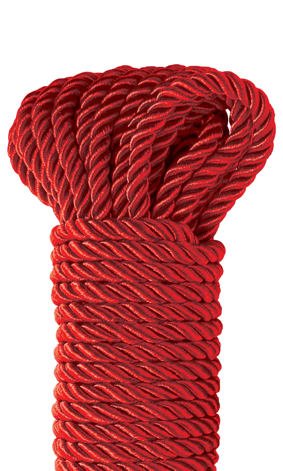 Fetish Fantasy Series Deluxe Silky Rope - Red – body-safe materials | Fu'Cha Exotics