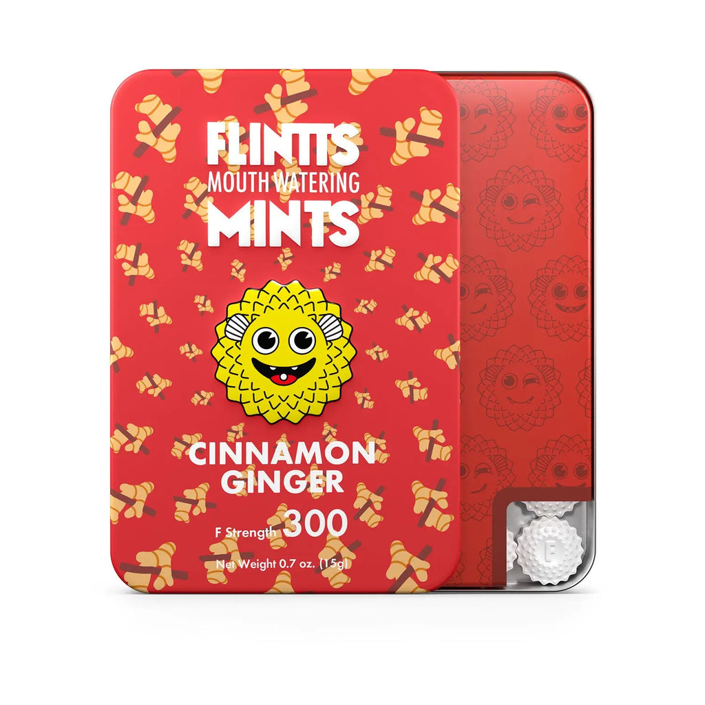 Flintts Mouth Watering Mints Cinnamon Ginger - F-Strength 300 – body-safe materials | Fu'Cha Exotics
