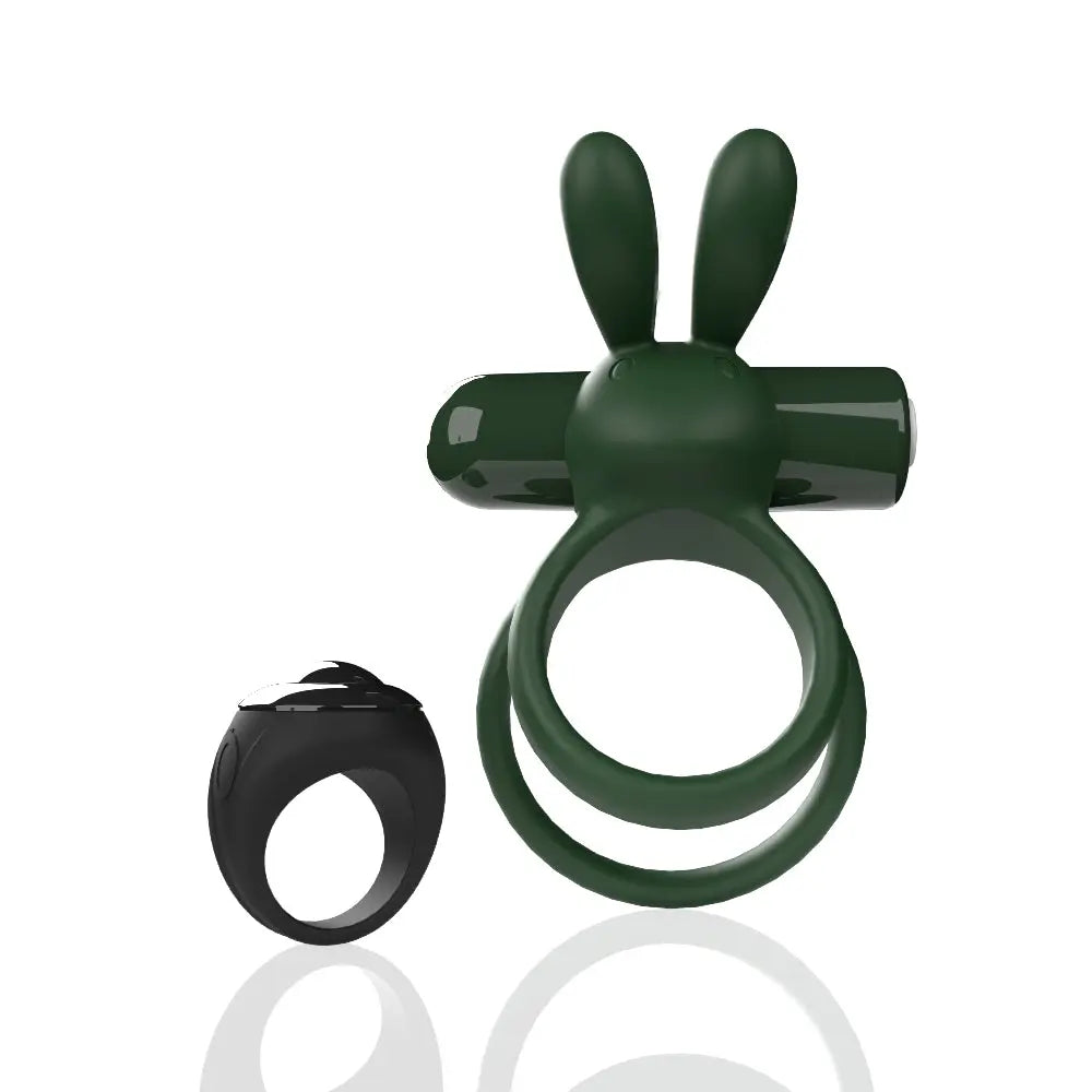 Screaming O Remote Controlled Ohare XL Vibrating Ring - Green – body-safe materials | Fu'Cha Exotics