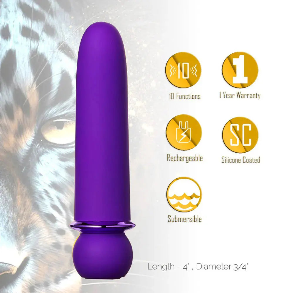 Jaguar Fiercely Powerful - Purple – body-safe materials | Fu'Cha Exotics