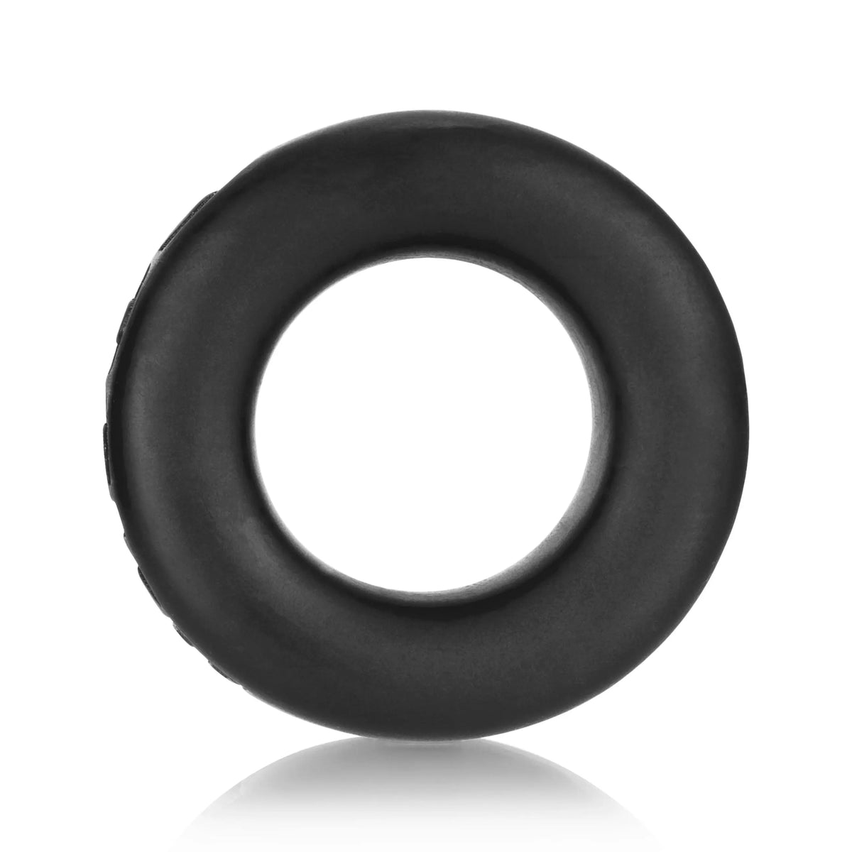 Cock T Comfort Cockring by Atomic Jock Silicone Smoosh - Black – body-safe materials | Fu'Cha Exotics