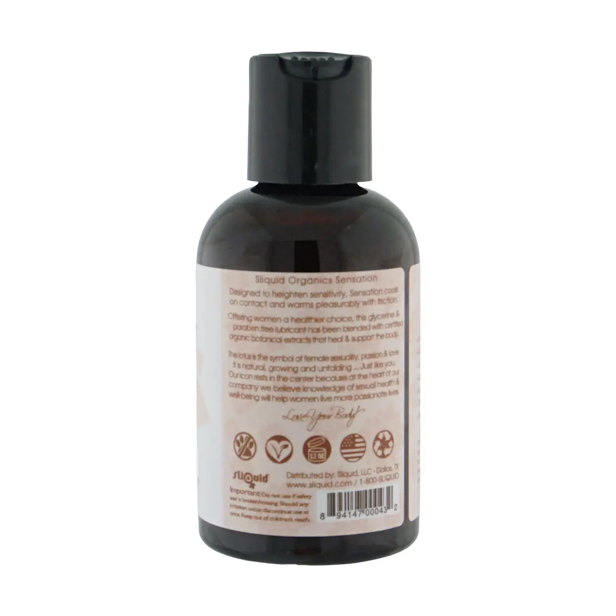 Organics Sensation - 4.2 Fl. Oz. (124 ml) – body-safe materials | Fu'Cha Exotics