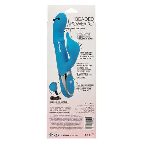 Enchanted Beaded Power G – body-safe materials 12 vibration modes | Fu'Cha Exotics