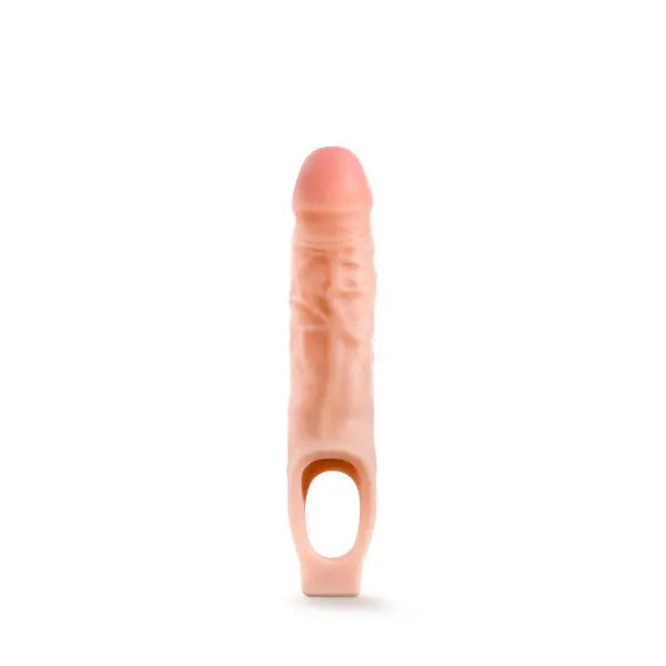 Performance - 9 Inch Cock Sheath Penis Extender - Vanilla – body-safe materials | Fu'Cha Exotics