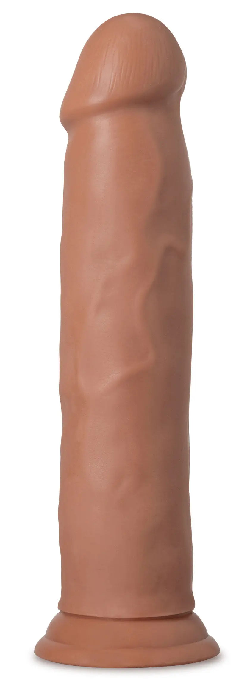 Au Naturel - Carlos - 9 Inch Dong - Mocha Mocha – body-safe materials | Fu'Cha Exotics