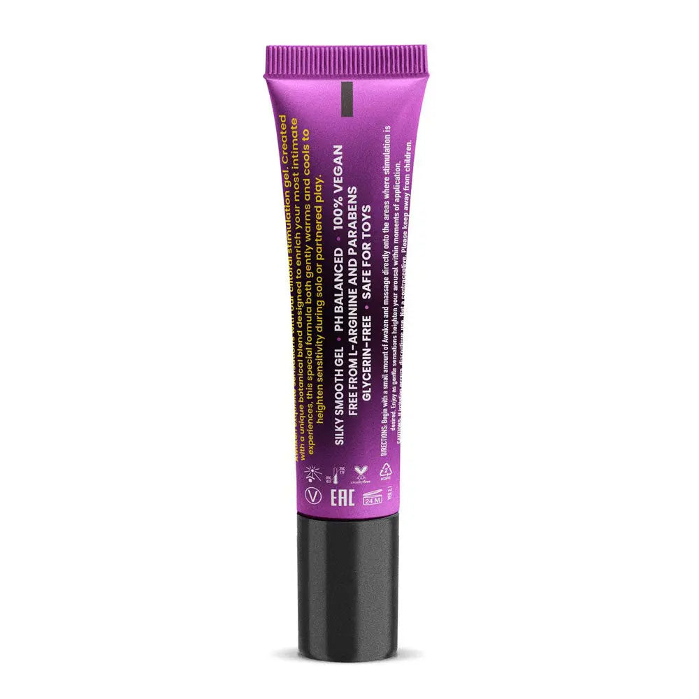 Awaken Stimulating Clitoral Massaging Gel - 0.5 Oz. – body-safe materials | Fu'Cha Exotics