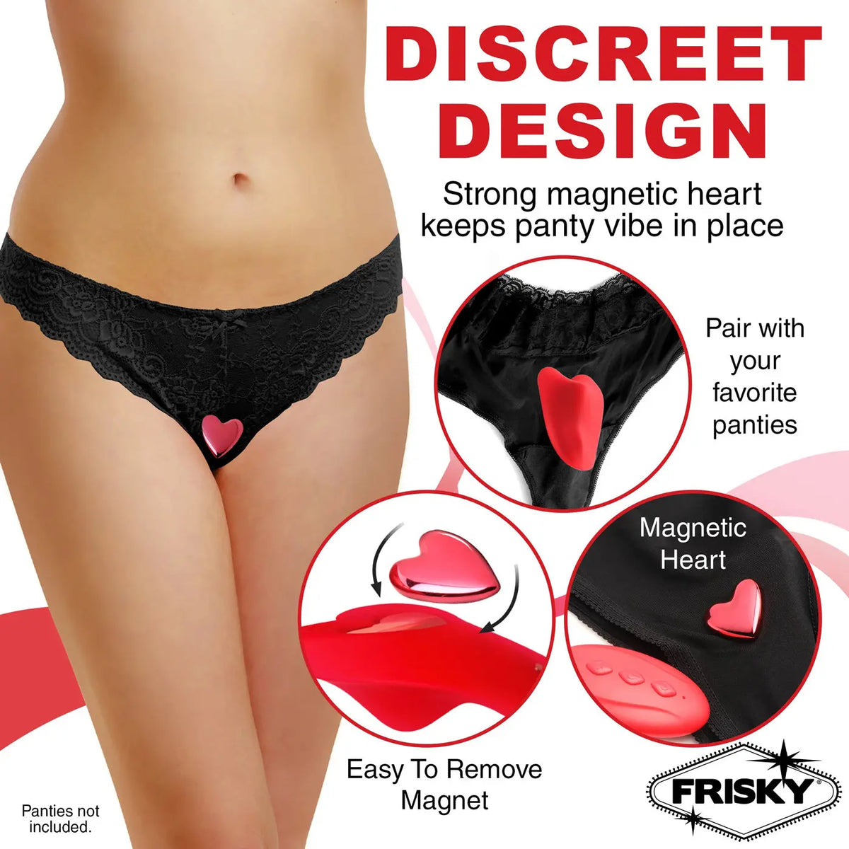 Love Connection Silicone Panty Vibe With Remote Control - Red – body-safe materials | Fu'Cha Exotics