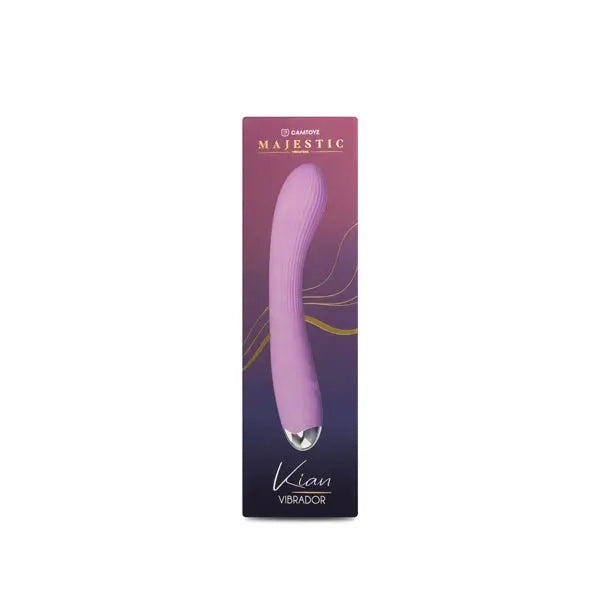 Majestic Vibrator Kian - Purple – body-safe materials | Fu'Cha Exotics