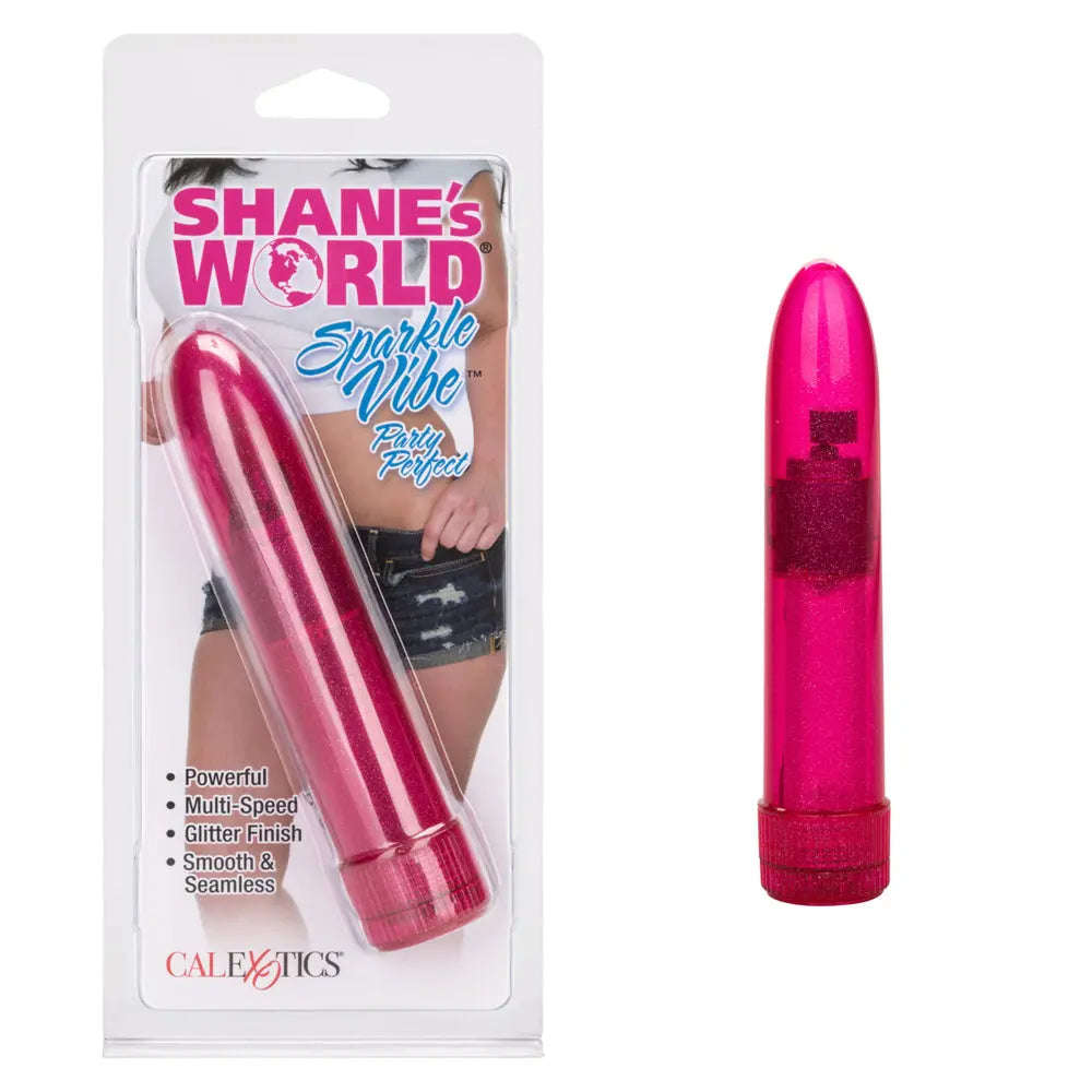 Shanes World Sparkle Vibes - Pink – body-safe materials | Fu'Cha Exotics