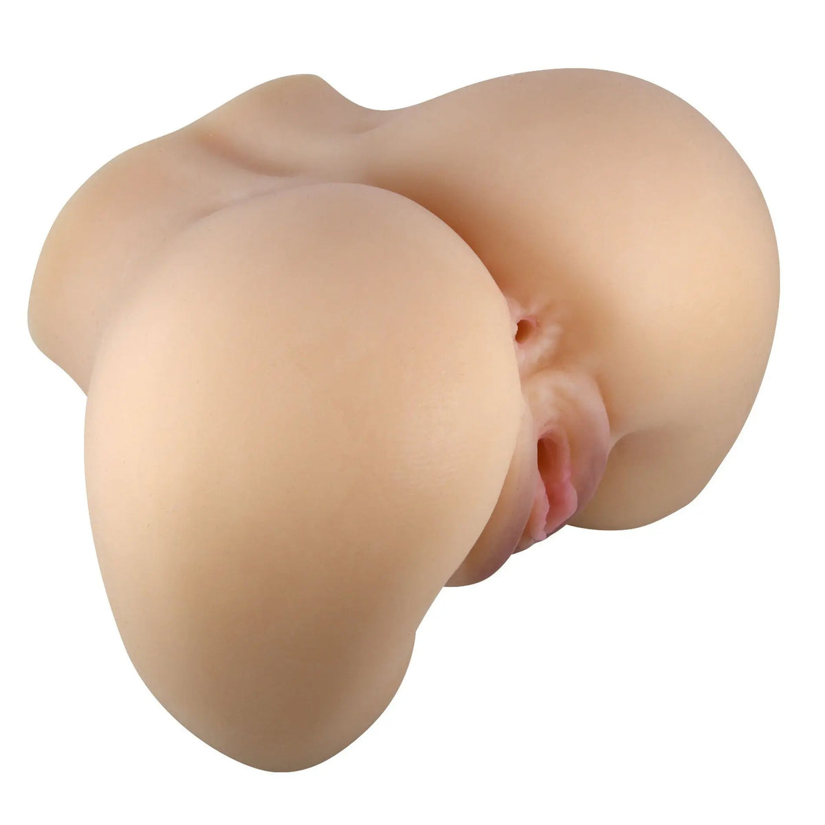 Mila Realistic Vagina and Ass Vibrator - Light – body-safe materials | Fu'Cha Exotics