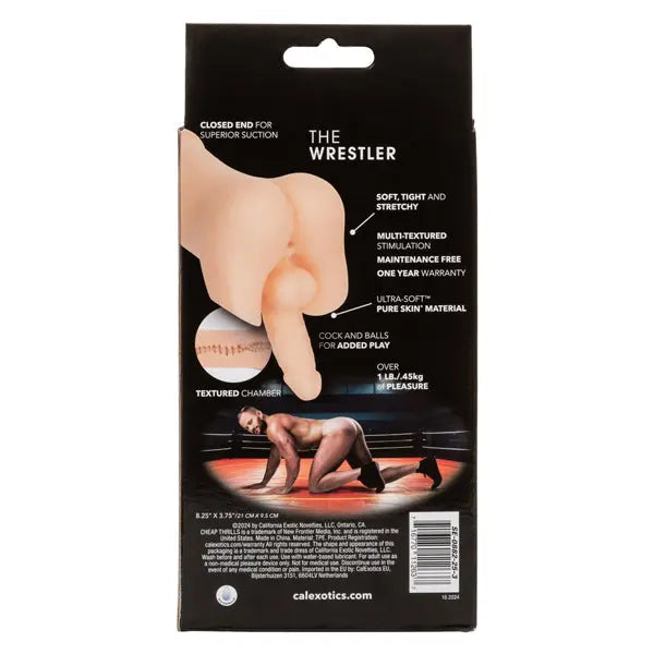 Cheap Thrills the Wrestler - Light – body-safe materials | Fu'Cha Exotics