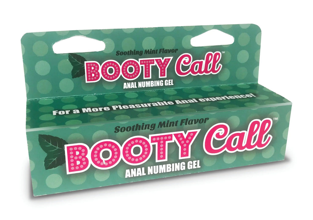 Booty Call Anal Numbing Gel - Mint – body-safe materials | Fu'Cha Exotics