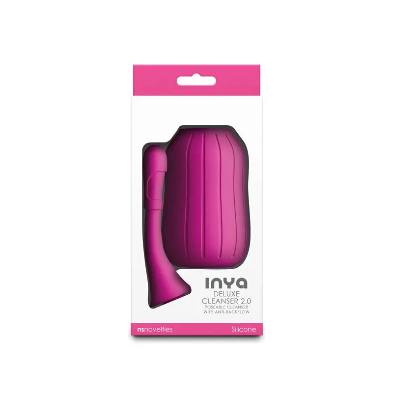 Inya Deluxe Cleanser 2.0 - Pink – body-safe materials | Fu'Cha Exotics