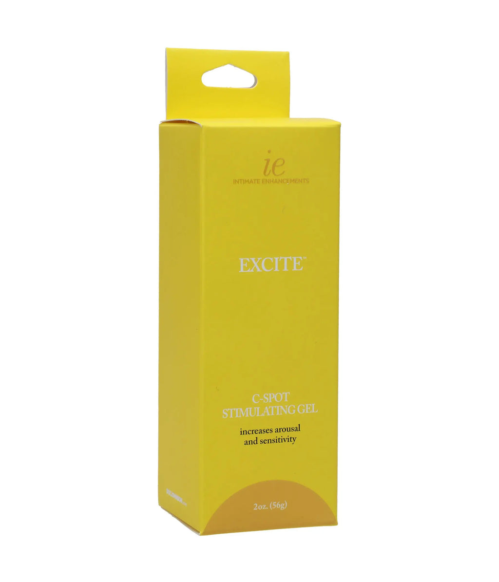 Intimate Enhancements Excite - C-Spot Stimulating Gel - 2 Oz. - Boxed – body-safe materials | Fu'Cha Exotics