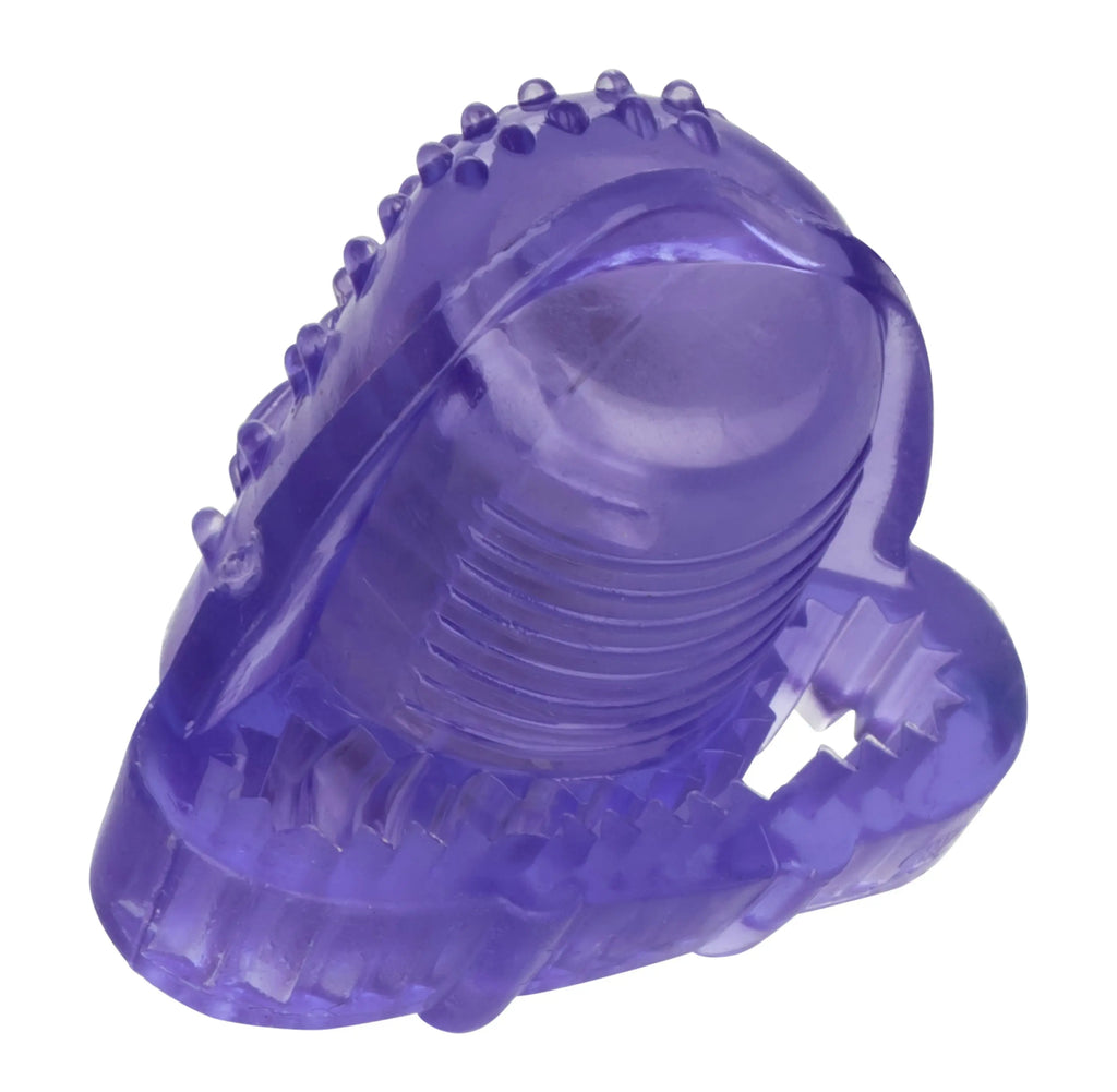 Foil Pack Vibrating Tongue Teaser - Purple – body-safe materials | Fu'Cha Exotics