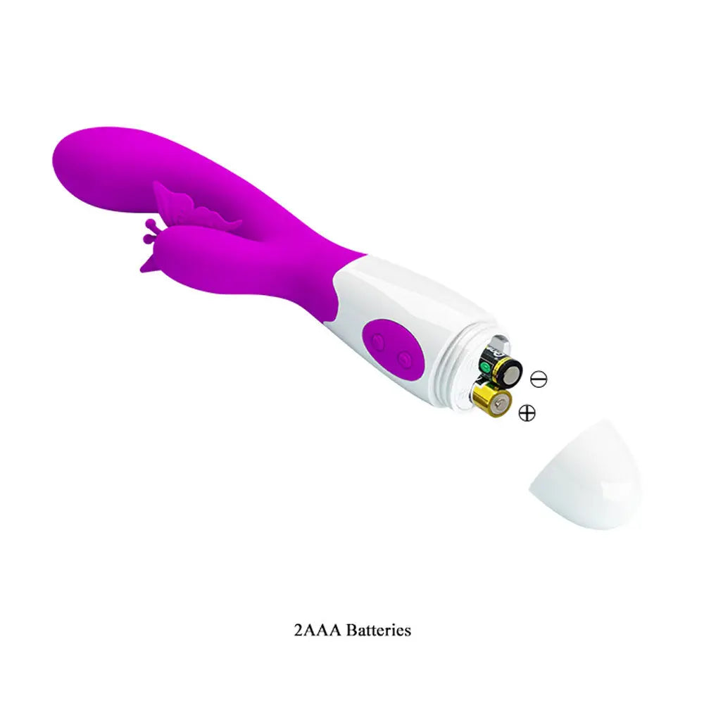 Pretty Love Butterfly Kiss - Purple – body-safe materials | Fu'Cha Exotics