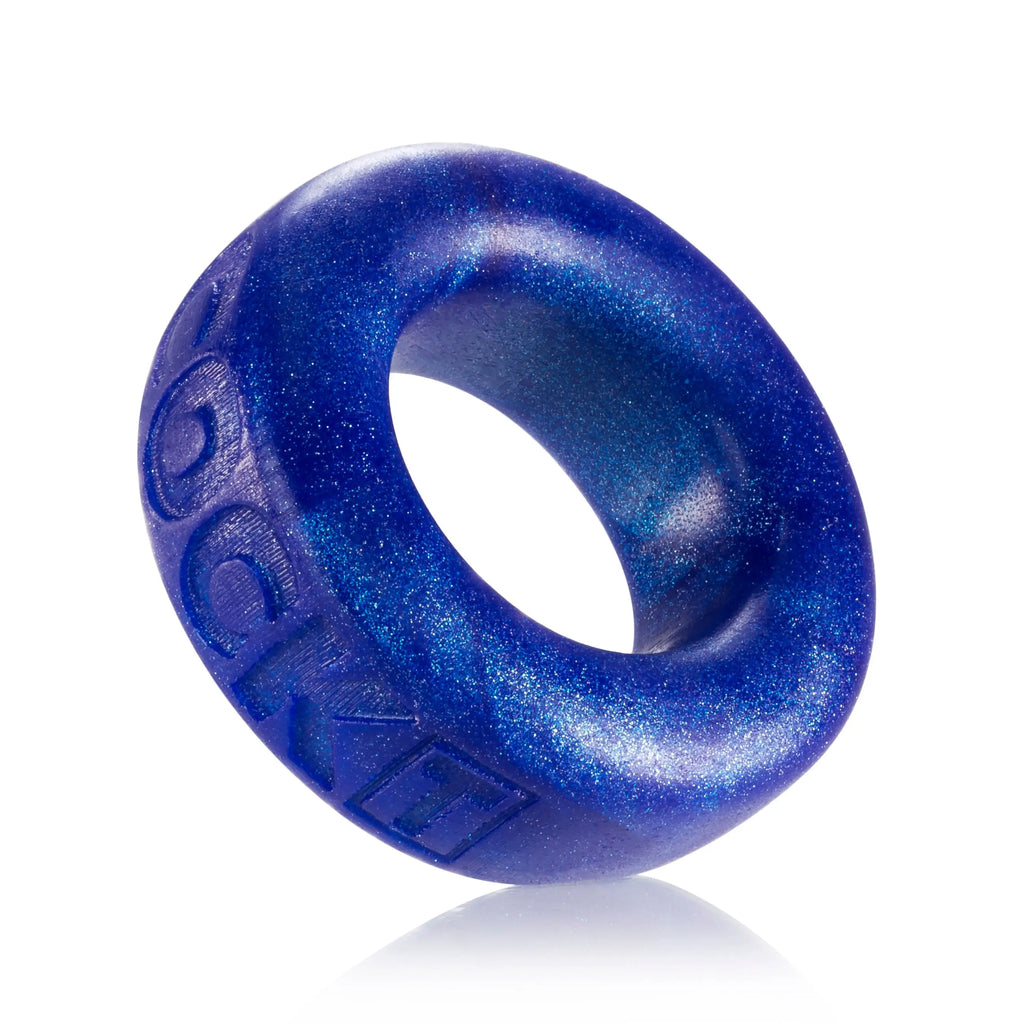 Cock T Comfort Cockring by Atomic Jock Silicone Smoosh - Blueballs – body-safe materials | Fu'Cha Exotics