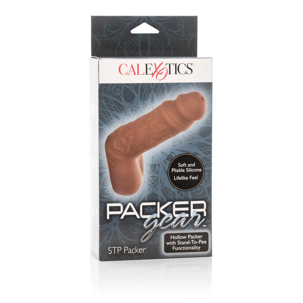 Packer Gear 5 Inch Stp Packer - Brown – body-safe materials | Fu'Cha Exotics