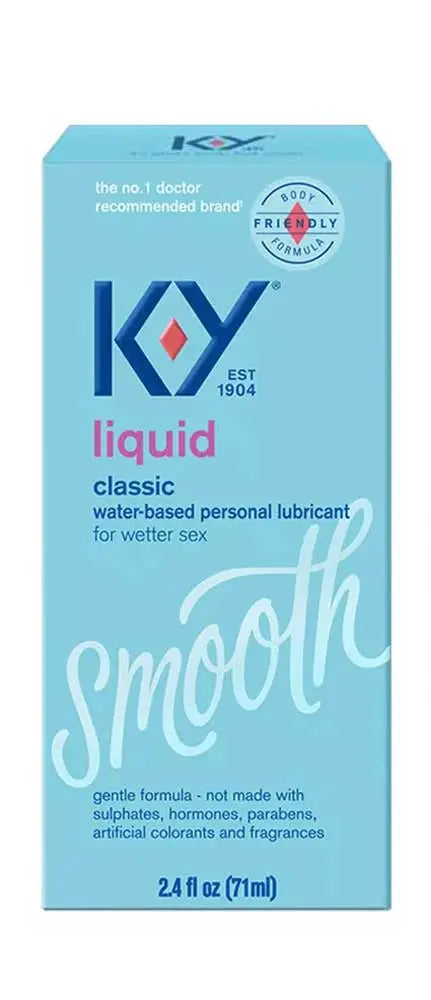 K-Y Liquid 2.5 Oz Bottle – body-safe materials | Fu'Cha Exotics
