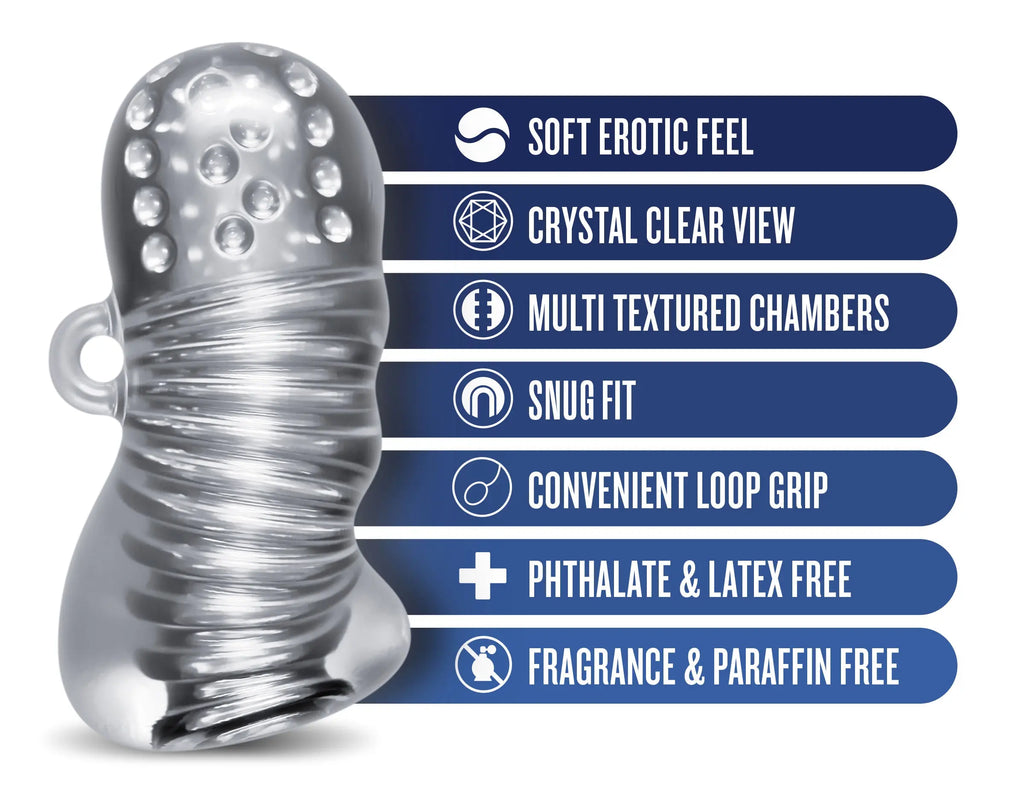 Rize - Squeezy - Clear – body-safe materials | Fu'Cha Exotics